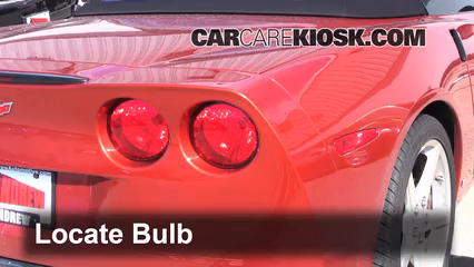 2006 Chevrolet Corvette 6.0L V8 Convertible Lights Brake Light (replace bulb)